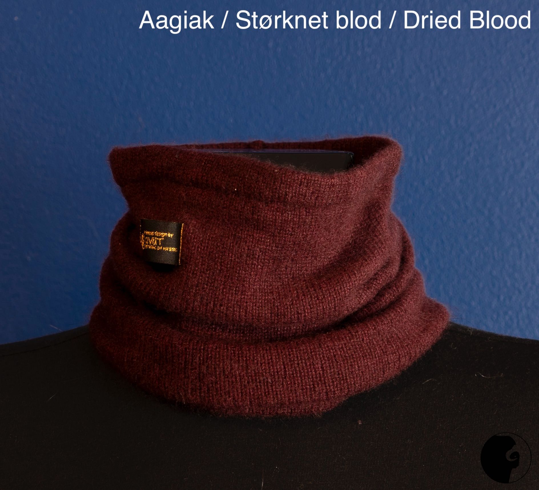Necktube in musk ox wool - unisex